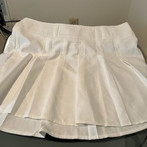 Women mini skirt, cream color, Shein curve